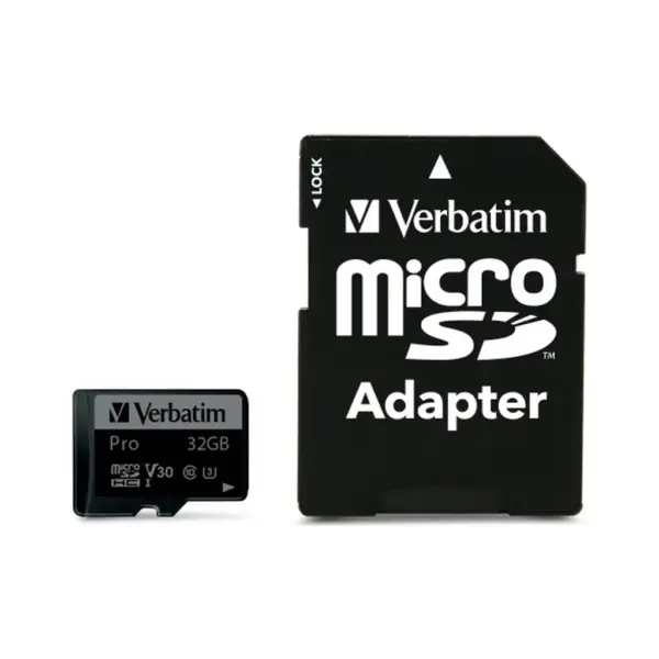 Карта пам'яті Verbatim 32GB microSDXC class 10 UHS-III PRO (47041)