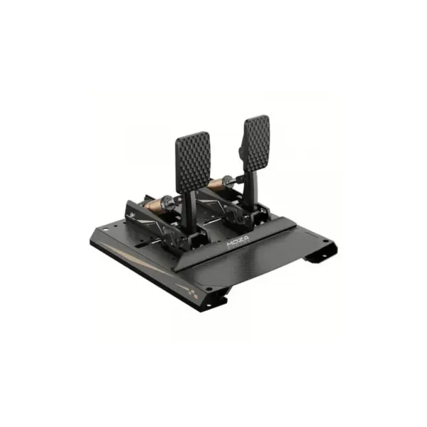 Педалі ігрові MOZA Racing CRP2 USB тензодатчик 200 кг карбонова підставка Black (RS066_Moza)