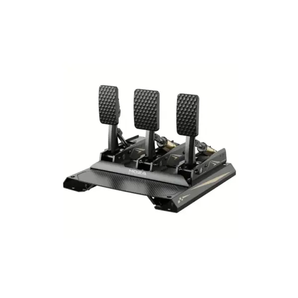Педалі ігрові MOZA Racing CRP2 USB тензодатчик 200 кг карбонова підставка Black (RS066_Moza)