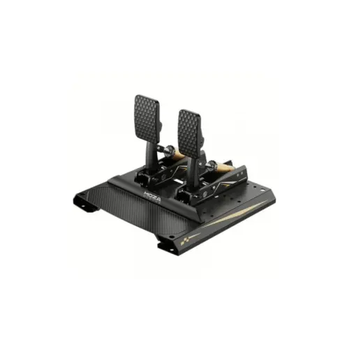 Педалі ігрові MOZA Racing CRP2 USB тензодатчик 200 кг карбонова підставка Black (RS066_Moza)