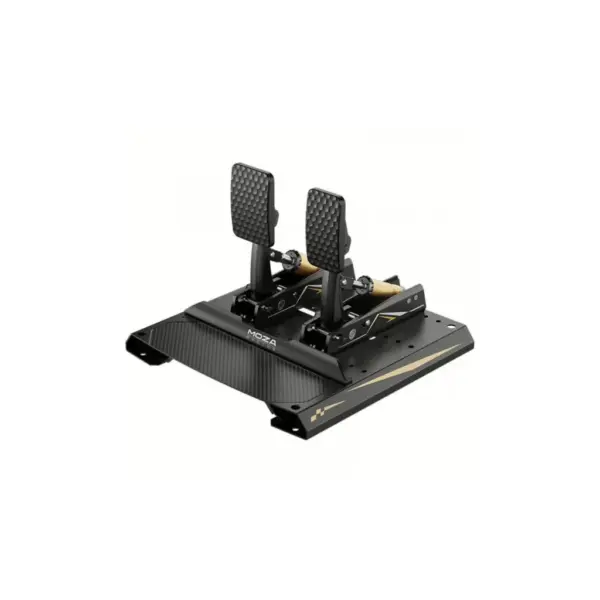 Педалі ігрові MOZA Racing CRP2 USB тензодатчик 200 кг карбонова підставка Black (RS066_Moza)