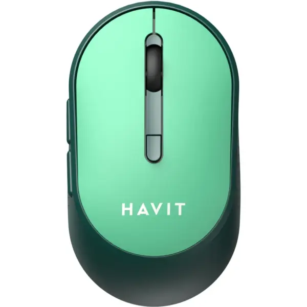 Мишка Havit HV-MS78GT Wireless Black-Green (6939119041236)