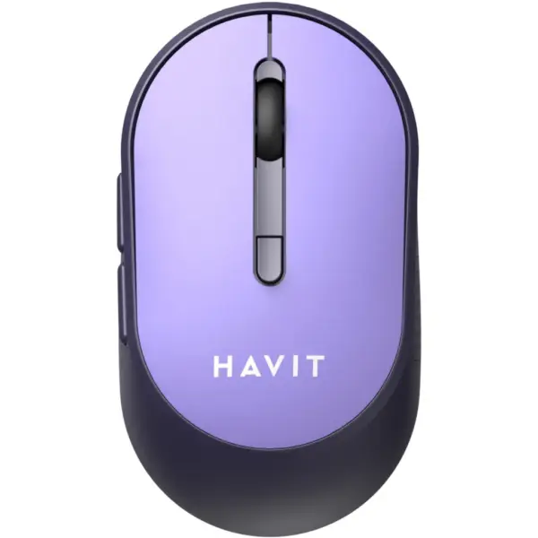 Мишка Havit HV-MS78GT Wireless Black-Purple (6939119041229)
