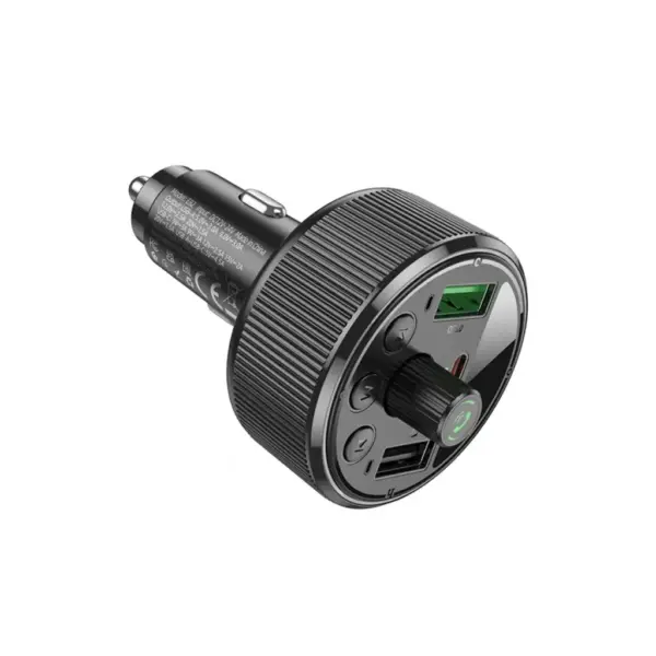 FM модулятор HOCO E82, Black, Box