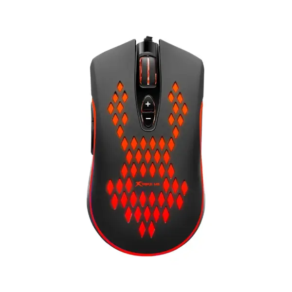 Мишка Xtrike ME GM-222 RGB USB Black (GM-222)