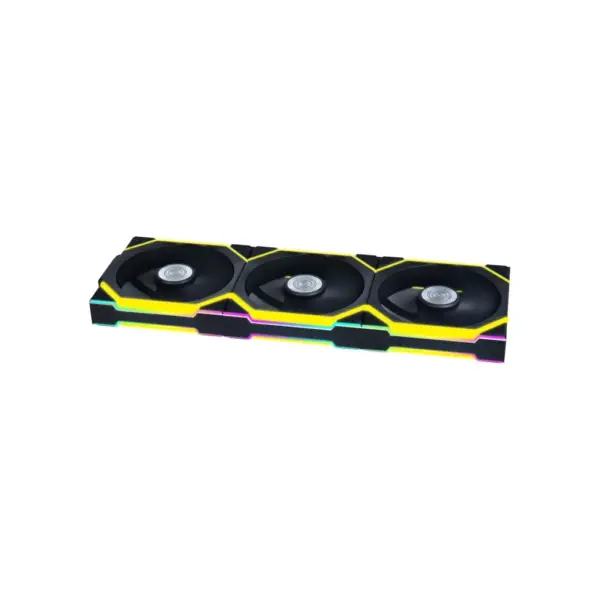 Кулер до корпусу Lian Li Uni Fan SL WIRELESS 120-3, Black (G99.12SL1W3B.00) Кулер до корпусу Lian Li Uni Fan SL WIRELESS 120-3, Black (G99.12SL1W3B.00)