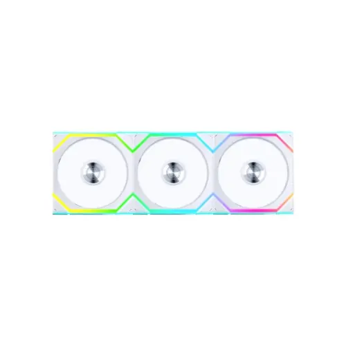 Кулер до корпусу Lian Li Uni Fan SL WIRELESS 120-3, White (G99.12SL1W3W.00) Кулер до корпусу Lian Li Uni Fan SL WIRELESS 120-3, White (G99.12SL1W3W.00)