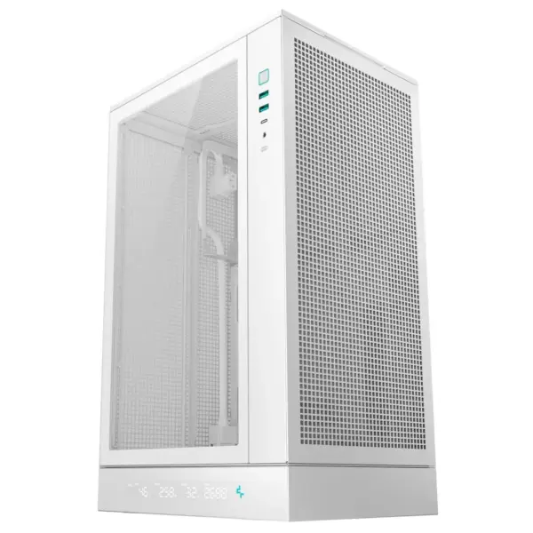 Корпус для ПК Deepcool CH270 Digital White (R-CH270-WHNDM0-G-1)