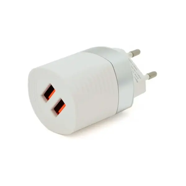 Зарядний пристрій iKAKU KSC-181 2xUSB 2.4A White (KSC-181-JUNENG)