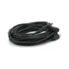 Дата кабель USB 2.0 AM/AF 10.0m ferrite black Voltronic (YT-AM/AF-10BL)