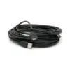 Дата кабель USB 2.0 AM/AF 10.0m ferrite black Voltronic (YT-AM/AF-10BL)