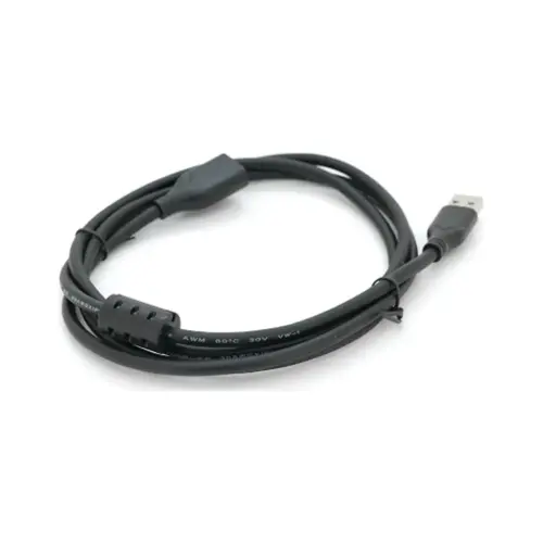 Дата кабель USB 2.0 AM/AF 1.0m black VEGGIEG (YT-AM/AF-V-U105)