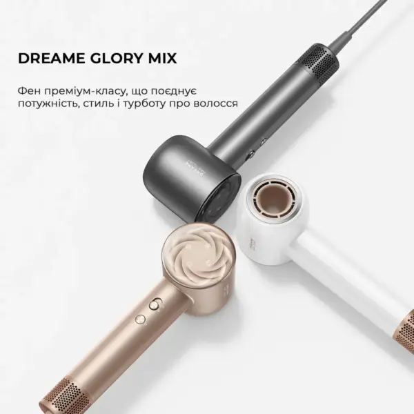Фен Dreame Glory Mix Black (AHD18-BK)