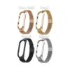 Ремінець до фітнес браслета BeCover Metal для Xiaomi Mi Smart Band 8 Gold (709359)