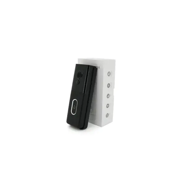 Дверний дзвінок YOSO Wi-Fi video 2MP battery -18650 SD card black (DoorVision-WIFI-02-2)