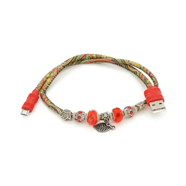 Дата кабель USB 2.0 AM to Micro 5P 0.5m 2.4A red iKAKU (YT-iK/PT-MR)
