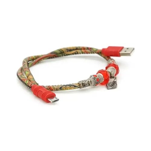 Дата кабель USB 2.0 AM to Micro 5P 0.5m 2.4A red iKAKU (YT-iK/PT-MR)