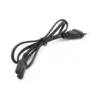 Кабель живлення C7 0.8m 0.5mm2 black Voltronic (PC-184CEE7/16-C7-CCA-1,0)