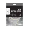 Патч-корд 5м UTP cat 6 CU gray Cablexpert (PP6U-CU-5M)