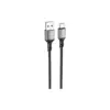 Дата кабель USB 2.0 AM to USB-C 1.0m 3A black BOROFONE (6974443386417)