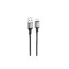 Дата кабель USB 2.0 AM to Micro 5P 1.0m silicone black BOROFONE (6974443386387)