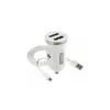 Зарядний пристрій XO 2xUSB 2.1A + cable USB to Micro 5P white (TZ08-M-WH) Зарядний пристрій XO 2xUSB 2.1A + cable USB to Micro 5P white (TZ08-M-WH)