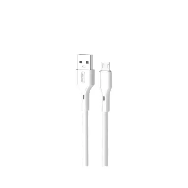 Дата кабель USB 2.0 AM to Micro 5P 1.0m 2.4A XO (CB-23UM)