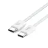 Дата кабель USB-C to USB-C 1.0m 60W white XO (CB-Q73CC)