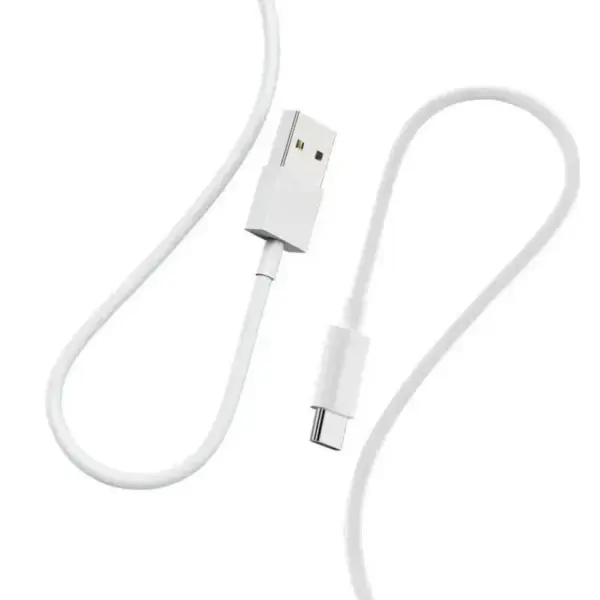 Дата кабель USB 2.0 AM to Micro 5P 1.0m 2.4A white Denmen (D22V-WH)
