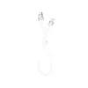 Дата кабель USB 2.0 AM to Lightning 0.25m 2.4A white XO (XO-NB179-BK)
