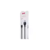 Дата кабель USB 2.0 AM to Lightning 2.0m 2.1A black XO (XO-NB-103-L-2-BK)