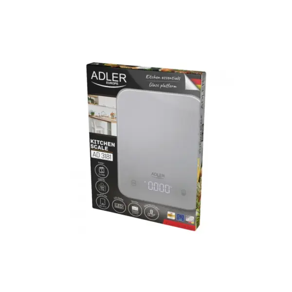 Ваги кухонні Adler AD 3181 grey