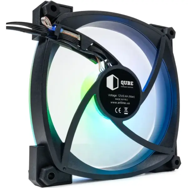 Кулер до корпусу Qube M55-1 Black