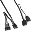 Кулер до корпусу Qube M55-1 Black