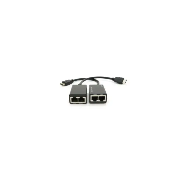 Адаптер HDMI extender passive 30m 2xCAT5E/6 Voltronic (YT-SEP HDMI/2P-30m)