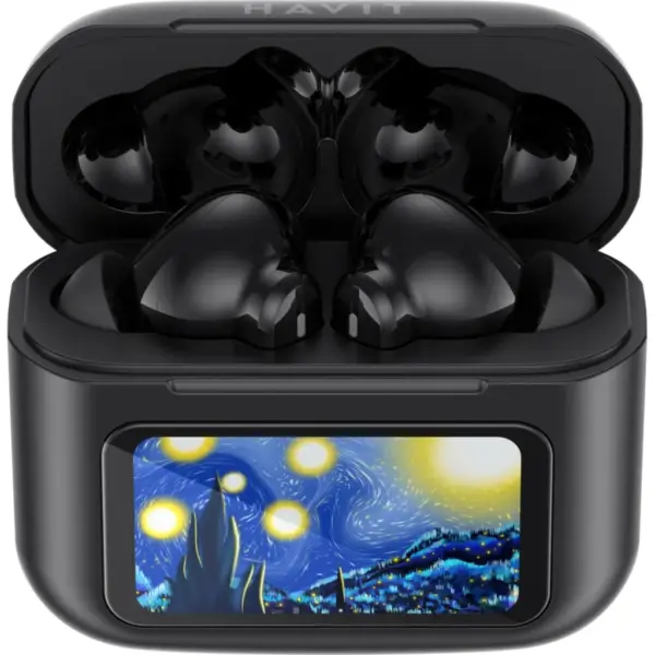 Навушники Havit TW956 ANC Black (HV-TW956-BK) Навушники Havit TW956 ANC Black (HV-TW956-BK)