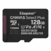 Карта пам'яті Kingston 128GB microSDXC class 10 UHS-I V10 A1 Canvas Select Plus (SDCS3/128GBSP)