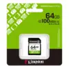 Карта пам'яті Kingston 64GB SDXC class 10 UHS-I V10 A1 Canvas Select Plus (SDS3/64GB)