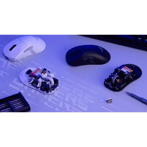 Мишка ASUS ROG Keris II Origin Wireless/Bluetooth/USB White (90MP04A0-BMUA10)