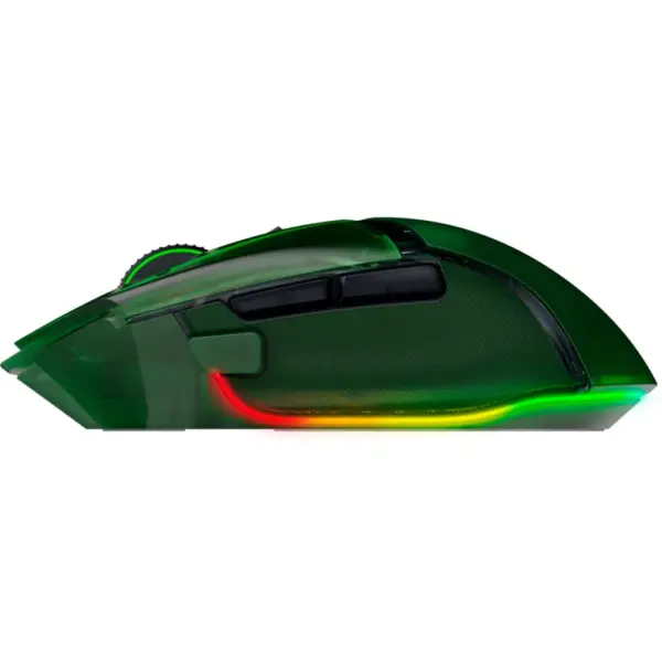 Мишка Razer Basilisk V3 Pro 35K Wireless/Bluetooth/USB Phantom Green (RZ01-05240300-R3G1)