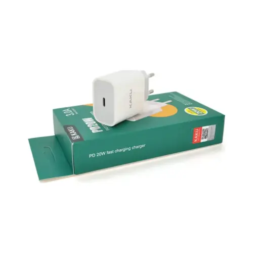 Зарядний пристрій KAKUSIGA USB-C PD20W white (KSC-500 HELI)