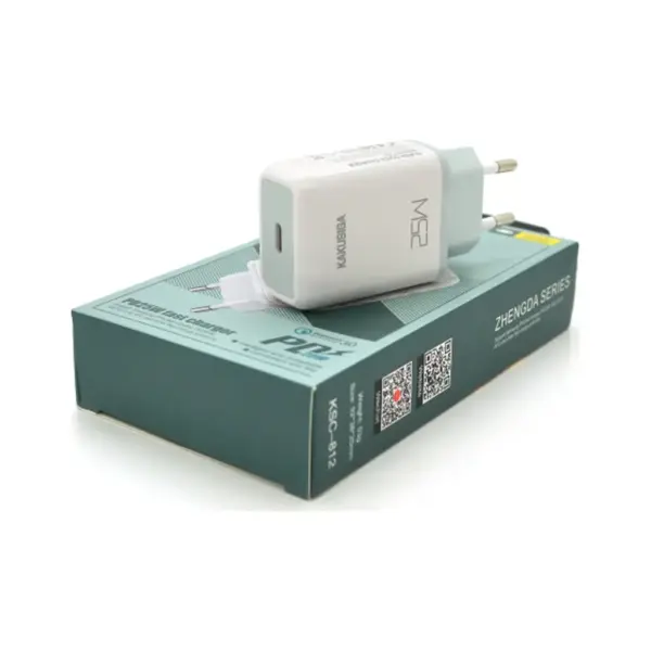 Зарядний пристрій KAKUSIGA USB-C PD25W white (KSC-812-Zhengda)