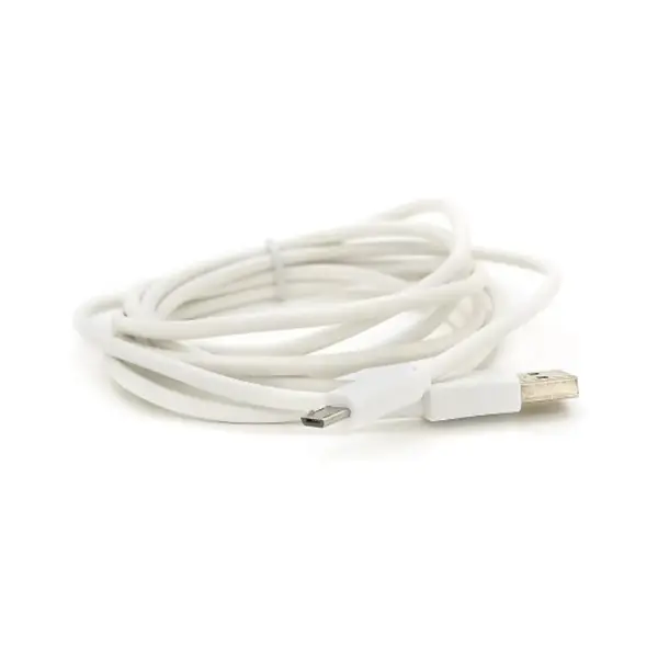 Дата кабель USB 2.0 AM to Micro 5P 2.0m white Voltronic (USB2AMMicW/05104) Дата кабель USB 2.0 AM to Micro 5P 2.0m white Voltronic (USB2AMMicW/05104)
