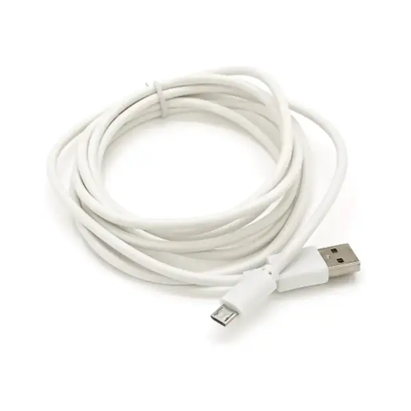 Дата кабель USB 2.0 AM to Micro 5P 2.0m white Voltronic (USB2AMMicW/05104) Дата кабель USB 2.0 AM to Micro 5P 2.0m white Voltronic (USB2AMMicW/05104)