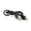 Дата кабель USB 2.0 AM to Mini 5P 0.4m black Voltronic (YT-C/AM-0.4MnB/21040)