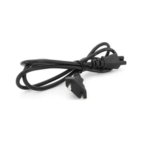 Кабель живлення C5 1.2m 0.5mm black Voltronic (PC-184/2 CEE7/16-C5-1.2M/42609)