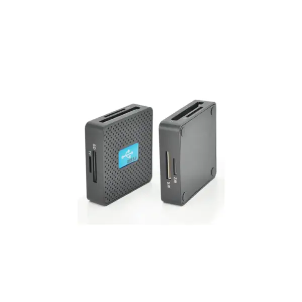 Зчитувач флеш-карт Voltronic USB 3.0 to SD/MMC/MS/TF/M2 black (HDH-939B/08624) Зчитувач флеш-карт Voltronic USB 3.0 to SD/MMC/MS/TF/M2 black (HDH-939B/08624)