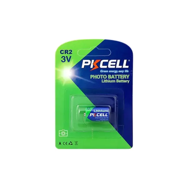Батарейка CR2 3V 850mAh Lithium PkCell (CR2-1B)