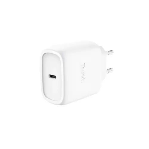 Зарядний пристрій Trust USB-C 45W GaN PD/PPS white (25522_TRUST)