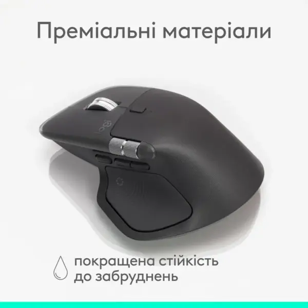 Мишка Logitech MX Master 4 for Business Wireless/Bluetooth Graphite (910-007617) Мишка Logitech MX Master 4 for Business Wireless/Bluetooth Graphite (910-007617)